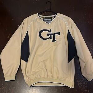 Colosseum Athletics Georgia Tech Windbreaker Pullover Size Medium